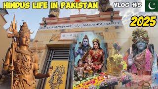 EXPLORING THE BIGGEST MAHDEV TEMPLE IN PAKISTAN CLIFTON KARACHI || HINDUS LIFE IN KARACHI VLOG # 5