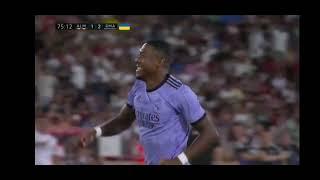 David Alaba Scores Free Kick - Almeria 1:2 Real Madrid