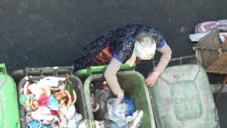 People search garbage - Bucharest, Titan