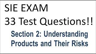 SIE Exam Prep Investment Risks 33 Questions!!! EXPLICATED