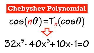 Quintic Equation From Chebyshev Polynomial