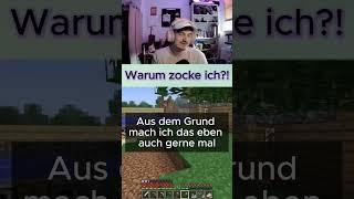 WARUM ZOCKE ICH?!   | Manus Vision #minecraft  #zocken #gamingdeutsch  #minecraftdeutsch