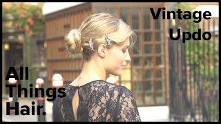 Vintage Updo | All Things Hair