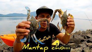 Cari Ketam Di Lumut Perak//Ketam Bunga Banyak Di Sini