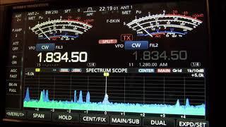 PJ4A on 160m CW in MN February 16 2019