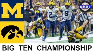 #2 Michigan vs #13 Iowa Highlights | Big 10 Championship Game | 2021 College Football Highlights