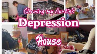 Depression house clean - watch to the end for amazing transformation!