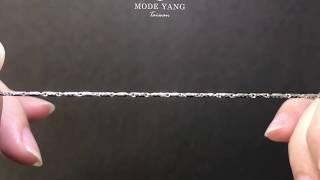 磨樣Mode yang│細緻精巧的百搭銀手鍊