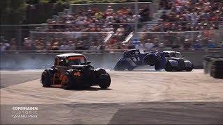 OK Mobil 1 Legend Car Cuppen 2019. Final Copenhagen Historic Grand Prix. Spins | Crash