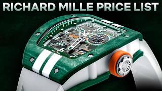 Top 14 Richard Mille Watches Price List