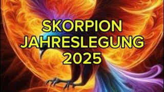 SKORPION JAHRESLEGUNG 2025DAS ERWARTET DICH MONAT FUER MONATTarot SKORPION 2025