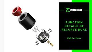 Function Details Of Wotofo Recurve Dual RDA