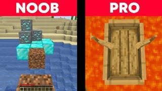 Minecraft NOOB vs PRO vs HACKER: Parkour 
