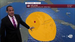 First to Know: Hurricane Helene forecast (09/25/2024)