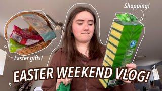 EASTER WEEKEND VLOG! (Shopping + Easter gifts)