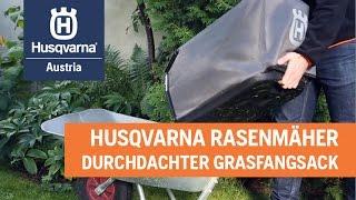 Husqvarna Rasenmäher - durchdachter Grasfangsack