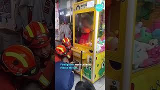 Claw Machine Rescue  #cgtnamerica #insidechina