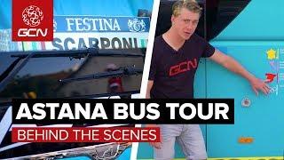 Astana Team Bus Tour | Behind The Scenes At La Vuelta a España