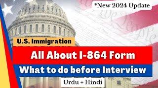 *NEW I-864 Affidavit of Support Before Interview | Visa Interview | RKH | Pakistan India