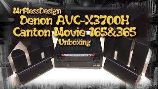 Unboxing: 10.3.4 System (Denon AVC-X3700H & Canton Movie 165/365² - Bonus Folge 6 Bau MrFlessDesign)