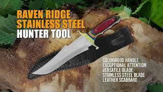 Experience Precision with Raven Ridge: Hunting Tool for Every Adventure #outdoors #huntingknife