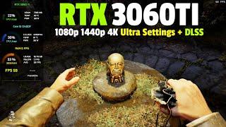 Indiana Jones and the Great Circle : RTX 3060TI - 1080p 1440p 4K Ultra Settings + DLSS Settings