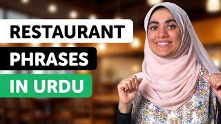 Learn All Urdu Phrases You Need at the Restaurant!