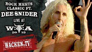 RockMeetsClassic feat. Dee Snider - I WannaRock - live at W:O:A 2015