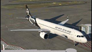 Toliss A321neo+Engine MOD / Queenstown - Auckland NZ