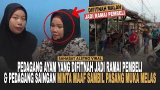 KELANJUTAN PEDAGANG Ayam Guling Yang Difitnah, Kini Saingannya Minta Maaf dan Warungnya Jadi Ramai.