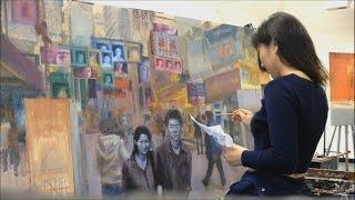 Oil Painting Process Hong Kong