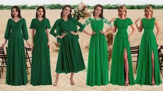 Green Mother Of The Bride Dresses