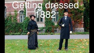 getting dressed in 1882: men's and women's daytime attire