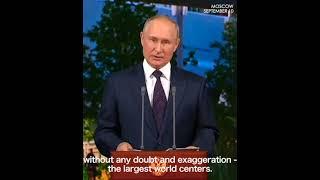 Putin: Russian capital Moscow one of the most 'beautiful' and 'comfortable' mega cities