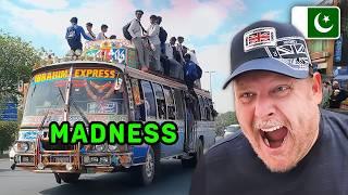 I SURVIVED A BIG FIGHT On Wildest Pakistani Bus Ride 