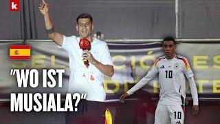 Morata provoziert! Stichelei gegen Musiala bei Spaniens EM-Feier in Madrid! | Spanien EM 2024