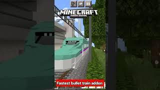 Mcpe bullet train mod#mcpetrainmod