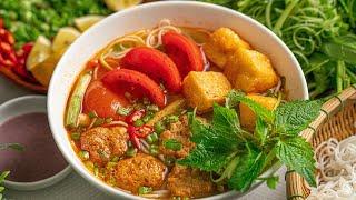 Bí Quyết nấu BÚN RIÊU không cần Cua và Nước Hầm Xương vẫn thơm ngon chuẩn vị | Special Crab Noodle