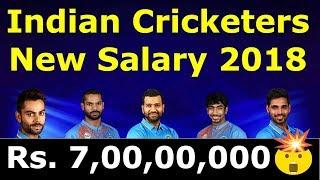 Indian Cricketers Salaries 2018 || OFFICIAL SALARY ANNOUNCED BY BCCI