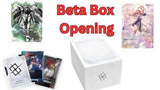 Gundam Card Game Edition Beta Box Opening!