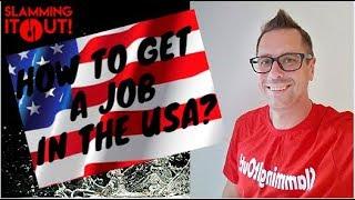 How to get a Job as Chef in America/USA?