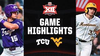 TCU vs. West Virginia | 2024 Phillips 66 Big 12 Baseball Championship Highlights | May 21, 2024