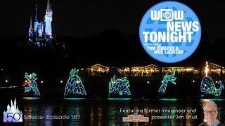 WDW News Tonight 50th Anniversary Special! Imagineer Jim Shull, Top 7 Attractions All-Time at WDW!