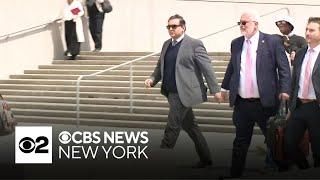 George Santos apologizes through tears at sentencing