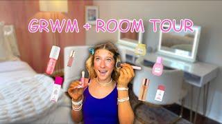 GRWM// ROOM TOUR!!