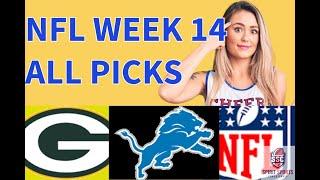 NFL WEEK 14 OUR PICKS FOR ALL GAMES