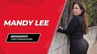 Mandy Lee | Curvy model and instagram star | Wiki Biography | Plus Size Fashion Model