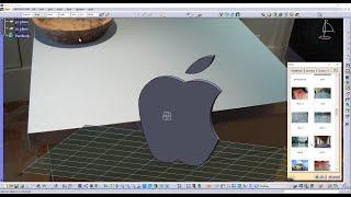 Catia V5 R21 apple logo design