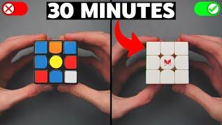 How to RAPIDLY Improve At Cubing (30 Minutes)