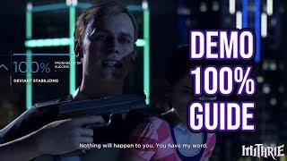 Detroit Become Human Demo Tutorial Guide (Beginner)